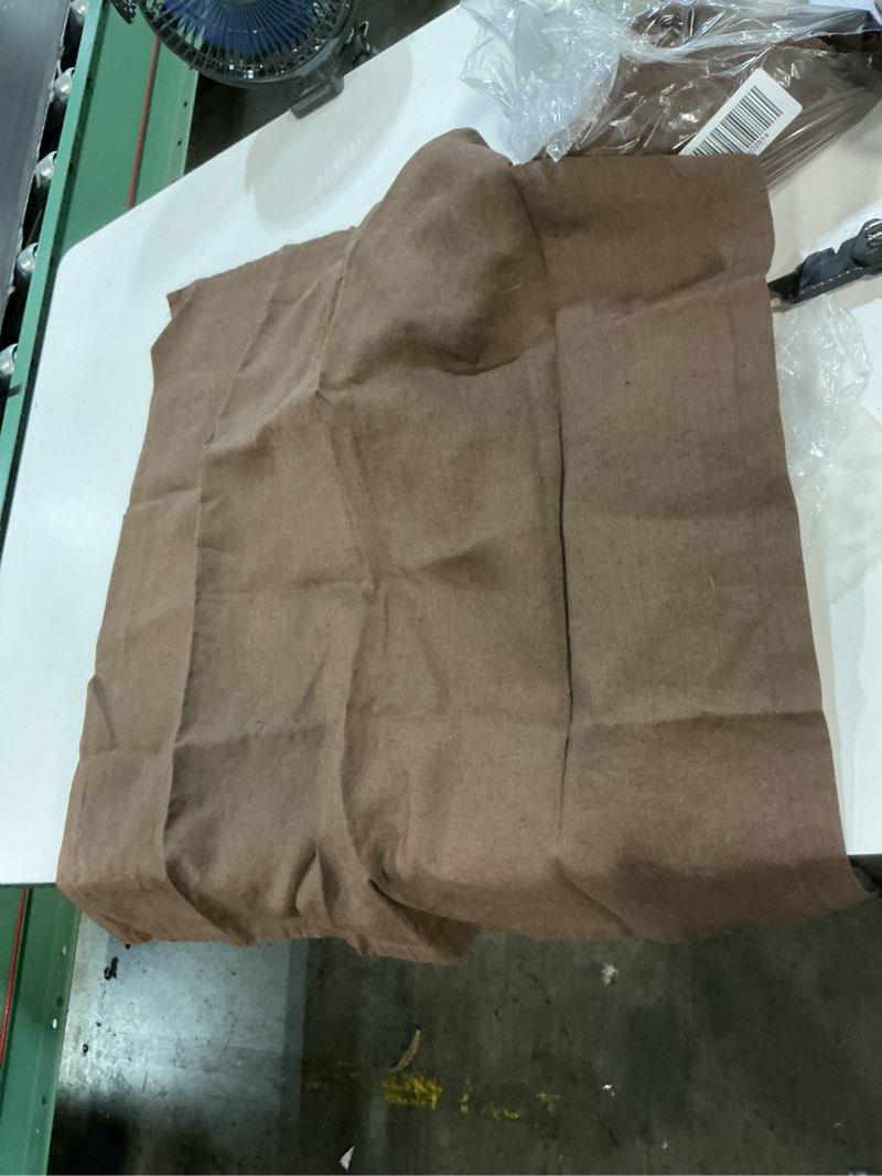 Condition photo showing As Is for quince european linen euro sham, euro, espresso