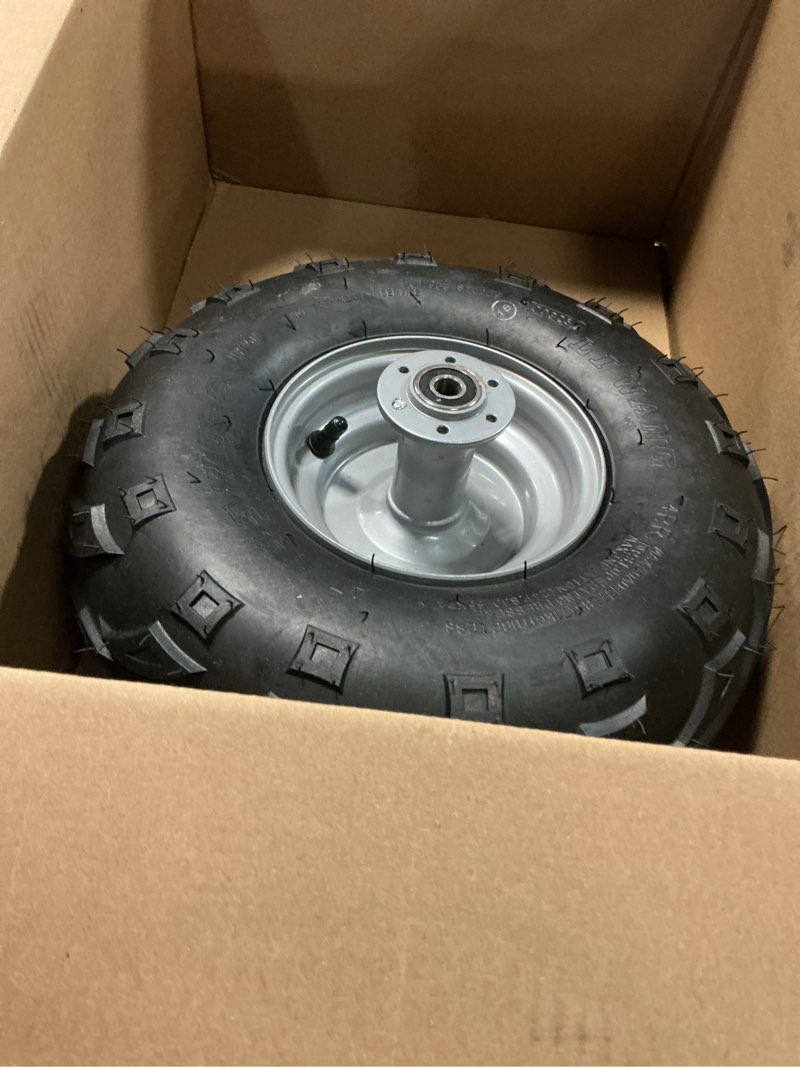 RZEOZU 145/70-6 Tires, Mini Bike Front Wheels Rims and Tires Assembly Kit Compatible with Coleman CT