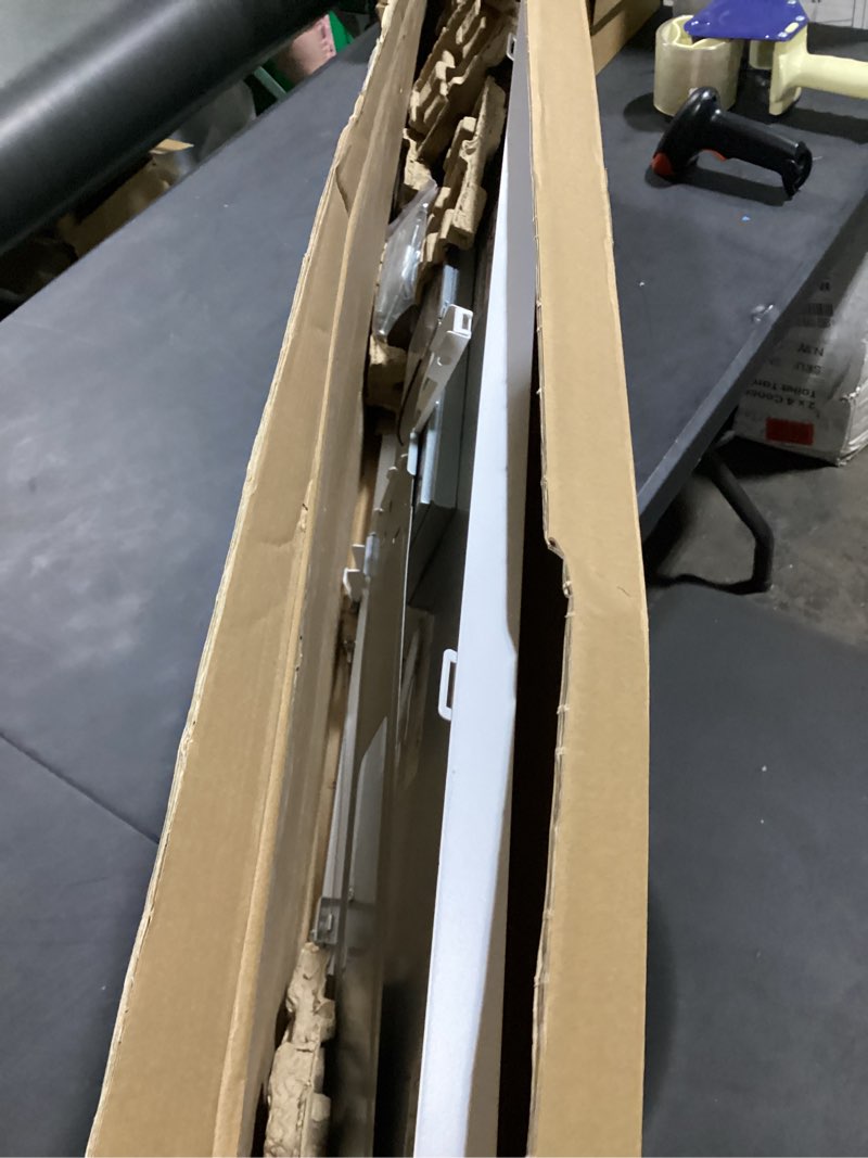 Condition photo showing Good Condition for lithonia lighting cpanl 1x4 led flat panel light, 1 ft. x 4 ft. led light panel, ceiling lighting fixture, 4000 lumens, 3500k/4000k/5000k switchable cct, includes direct ceiling mount bracket, white 1-foot x 4-foot 4000 lumens switchable white