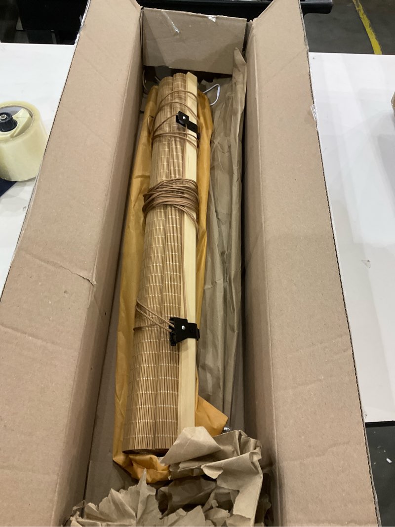 Bamboo window blinds 