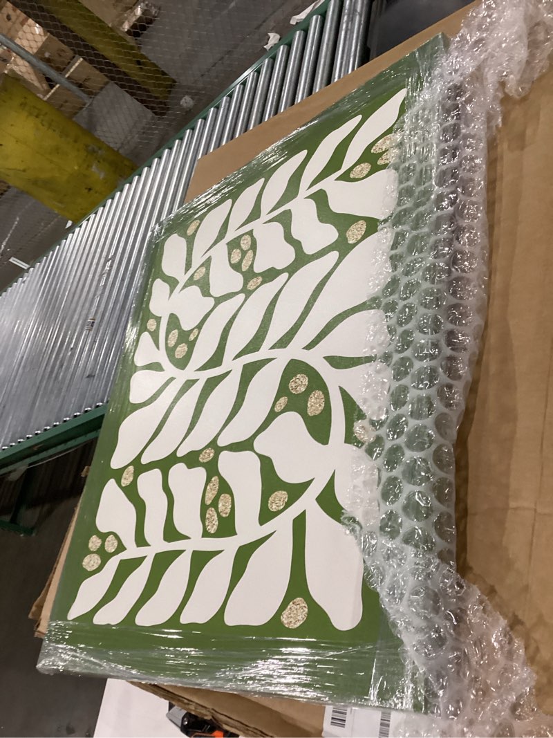 Wynwood Studio Canvas Floral and Botanical Christmas Greenery Plain Modern & Contemporary Wall Art.  