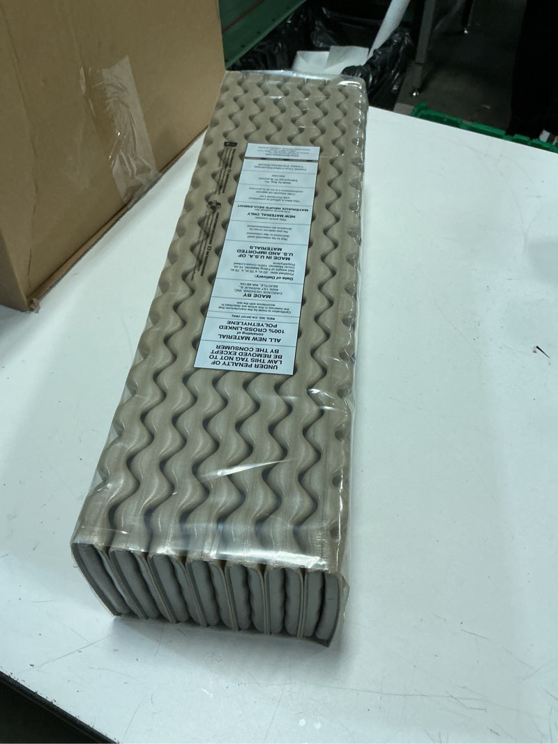 Condition photo showing New/Like New for Therm-a-Rest Z Lite Original Camping and Backpacking Sleeping Pad Coyote/Grey Regular - 20 X 72-inches