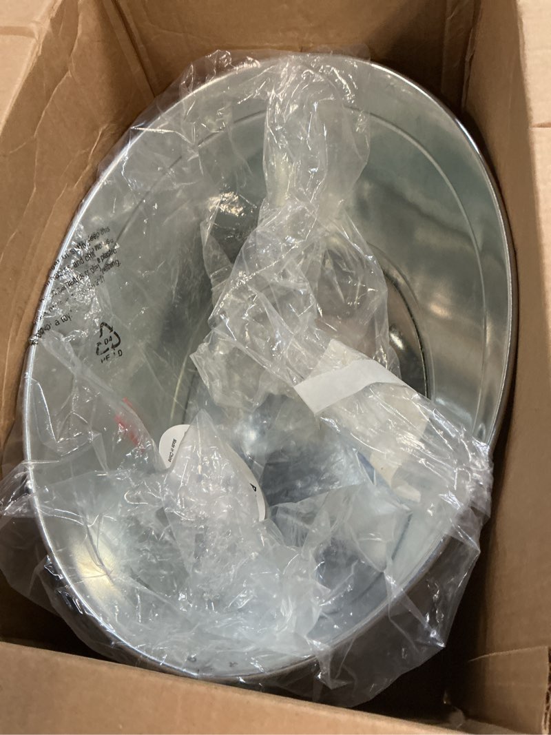 Condition photo showing Good Condition for large 6-gallon galvanized tin beverage tub, 20x14x10 inches (pack of 2)