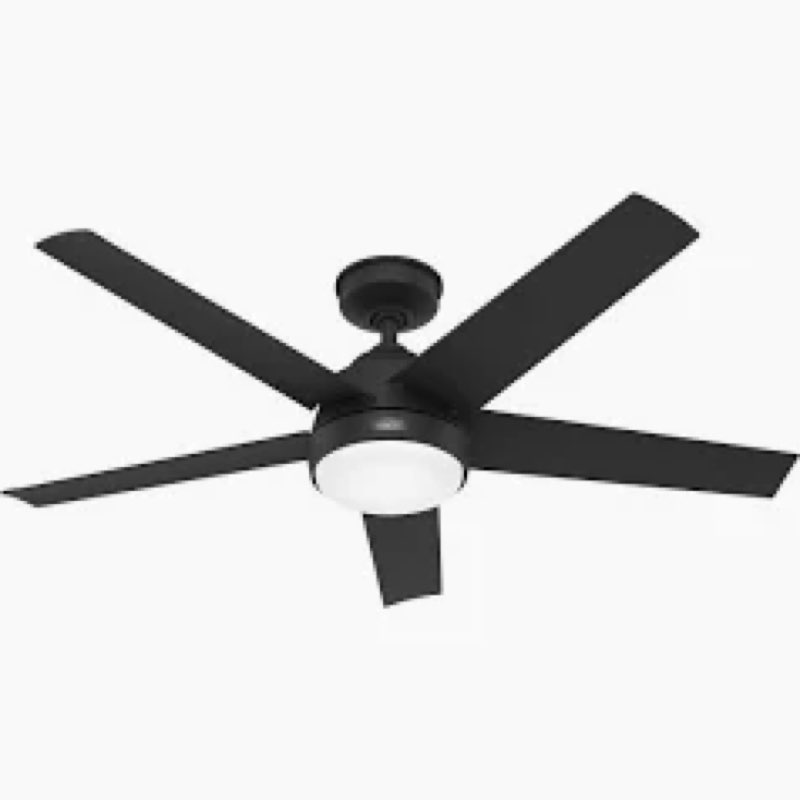 roomratv ceiling fans with lights,52 inch,quiet & strong motor,6 speeds,3cct,timer,easy to install,b