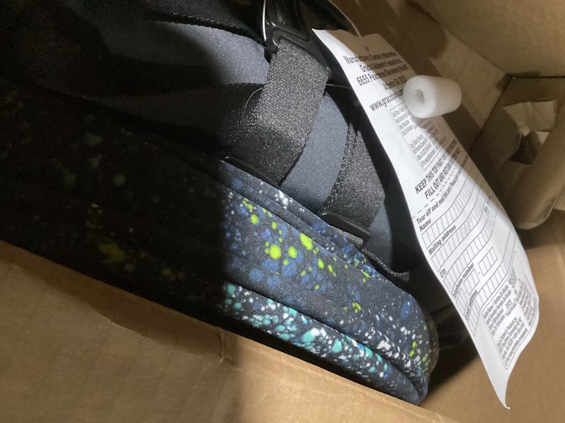 Condition photo showing New/Like New for Graco Ready2Jet Compact Stroller – Overhead Friendly Compact Travel Stroller with Automatic Fold, Splatter Art Stroller Splatter Art