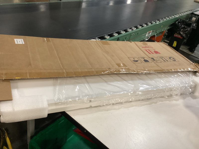 Condition photo showing New/Like New for 1x4 led flat panel light surface mount 2-pack, 40w/4580lm, 5cct 2700k/3000k/4000k/5000k/6000k selectable, flush mount ceiling light for kitchen, garage, hallway, office, etl