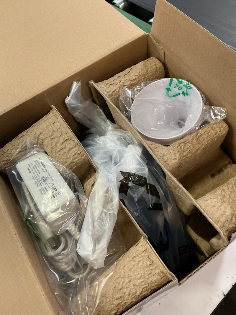 Condition photo showing Good Condition for crane droplet ultrasonic small air humidifiers for bedroom and office, 0.5 gallon cool mist humidifier for plants and home, humidifier filters optional, blue and white blue & white air humidifiers