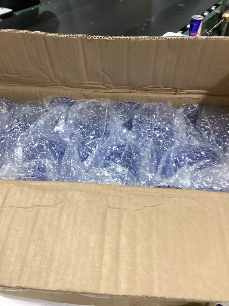 Condition photo showing New/Like New for 48 Pcs Royal Blue Plastic Wine Glasses, Plastic Goblets for Parties, Vintage Wine Glasses Bulk, Reusable Drinking Glass, Drinkware Cups for Wedding Party Reception Event Supplies Royal Blue 48