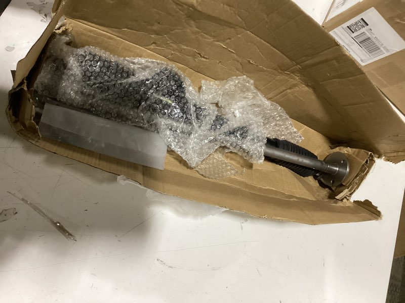 Condition photo showing New/Like New for steering gear assembly compatible with coleman kt196 go kart ck196-t 196cc 6.5hp kandi 110cc gas powered 4 wheeler quad diy cart go kart parts spindle knuckle ball joint rod assembly