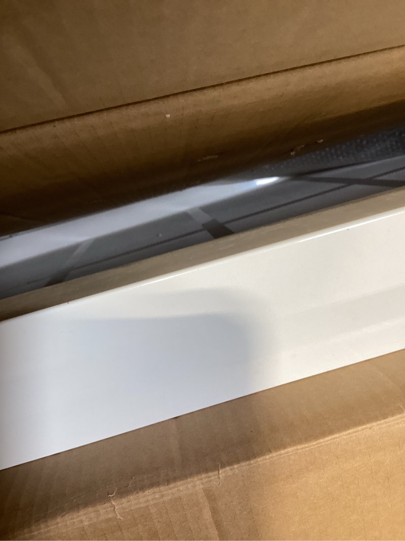 Condition photo showing Good Condition for dreamline slimline 42 in. d x 60 in. w x 2 3/4 in. h right drain single threshold shower base in white white 42 inch d x 60 inch w right drain