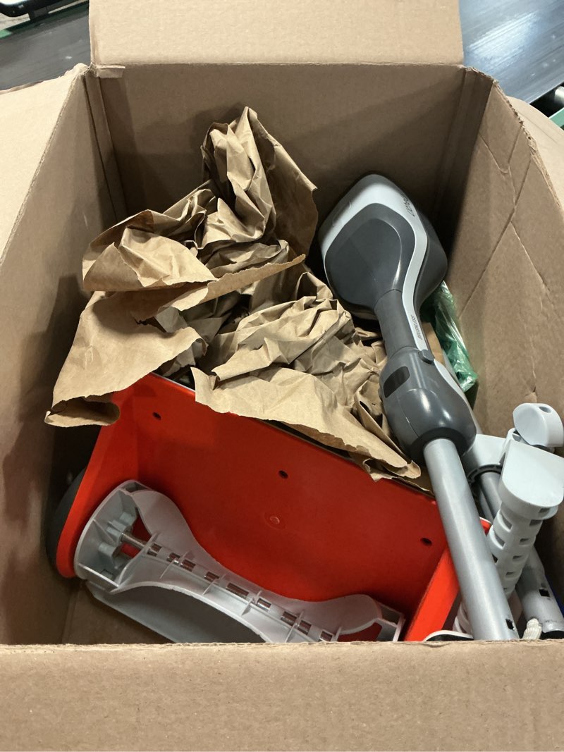 Condition photo showing As Is for Litheli Electric Snow Shovel Cordless 2x20V, Brushless Lightweight Battery Powered Snow Blower with 4.0Ah Battery, Easy Snow Removal Tool for Driveways, Sidewalks, Patios and Decks 40V Snow Shovel 13''