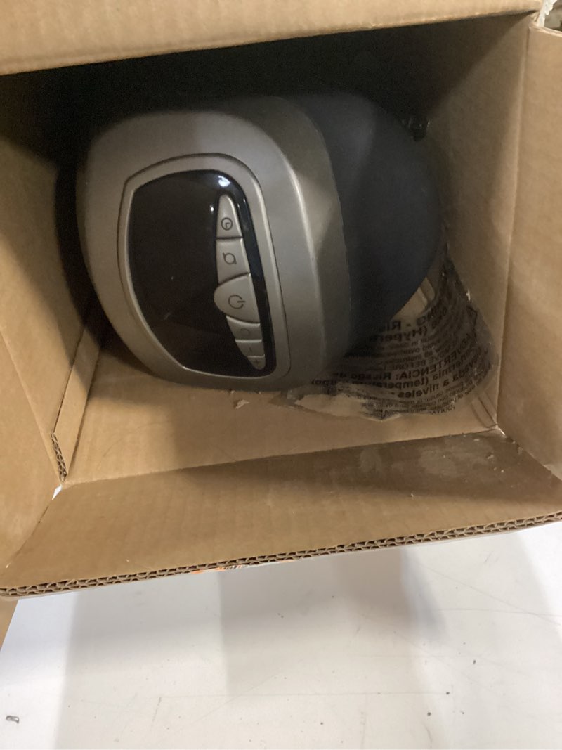 Condition photo showing As Is for Lasko Oscillating Digital Ceramic Tower Heater for Home with Adjustable Thermostat, Timer and Remote Control, 23 Inches, 1500W, Silver, 755320