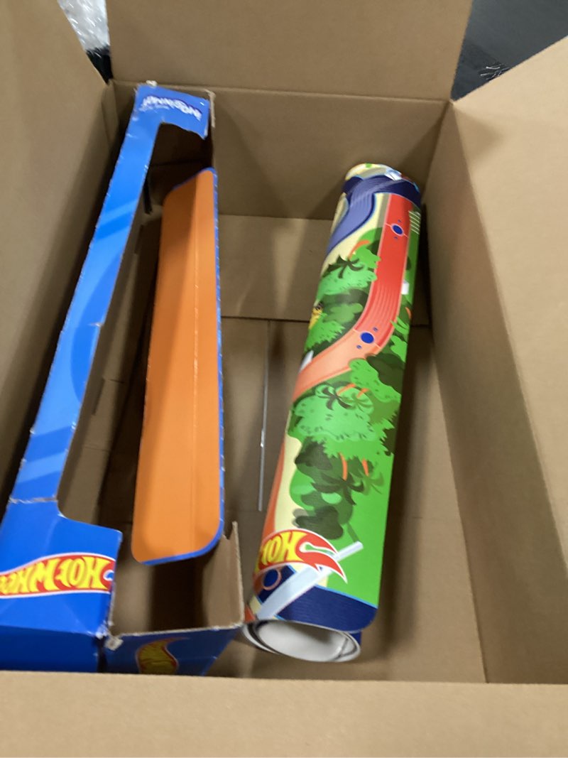 Condition photo showing Good Condition for Imaginmat: Deluxe - Hot Wheels - Floor Playmat & Toy Car, 30.5 x 20.5, Character Vehicle & Road Accessories, Durable EVA Foam Mat, Licensed, Kids 3+