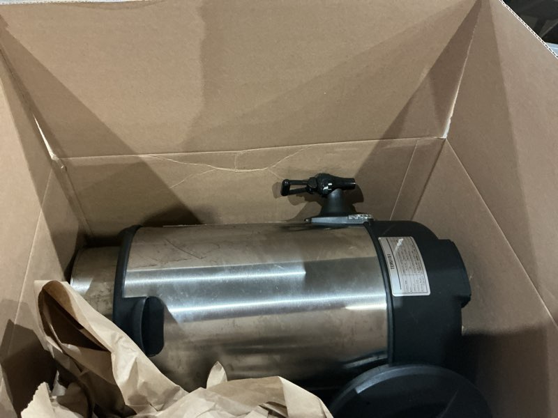 Condition photo showing As Is for teruisi stainless steel hot water dispenser
