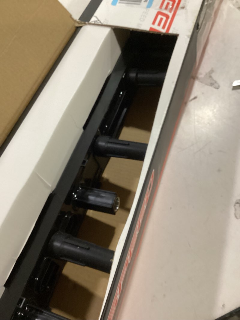 Condition photo showing As Is for set of 6 ignition coil pack compatible with jeep cherokee grand cherokee wrangler tj l6 4.0l replace# uf296, 56041476aa, 56041476ab, 68247208aa, gn10529, c523