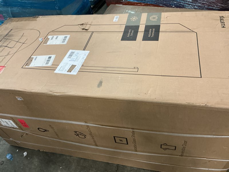 Condition photo showing Good Condition for honeywell h18tfw top freezer refrigerator, white
