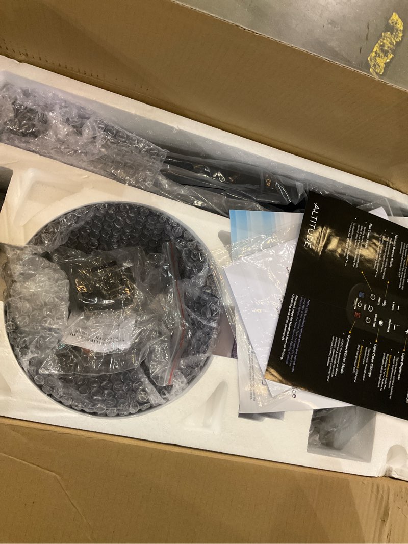 Condition photo showing As Is for altitude savannah 52" smart indoor/outdoor fan