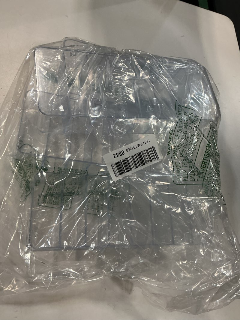 Condition photo showing Good Condition for Cheardia 4 Pack Cable Storage Organizer, 10 In Plastic Cord Storage Box with 30 Wire Ties, Clear Charger Organizer with Lid for Office Home Desk Accessories