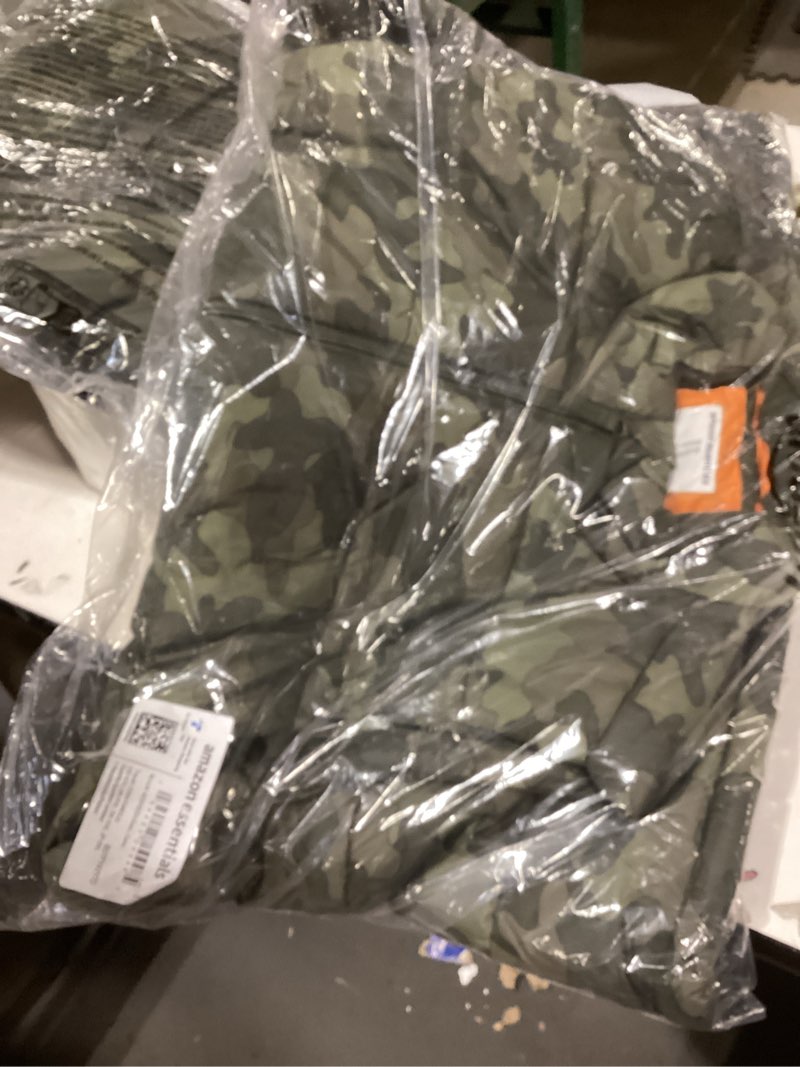 Condition photo showing Good Condition for Amazon Essentials mens Mid-weight Puffer Vest X-Large Military Green Camo