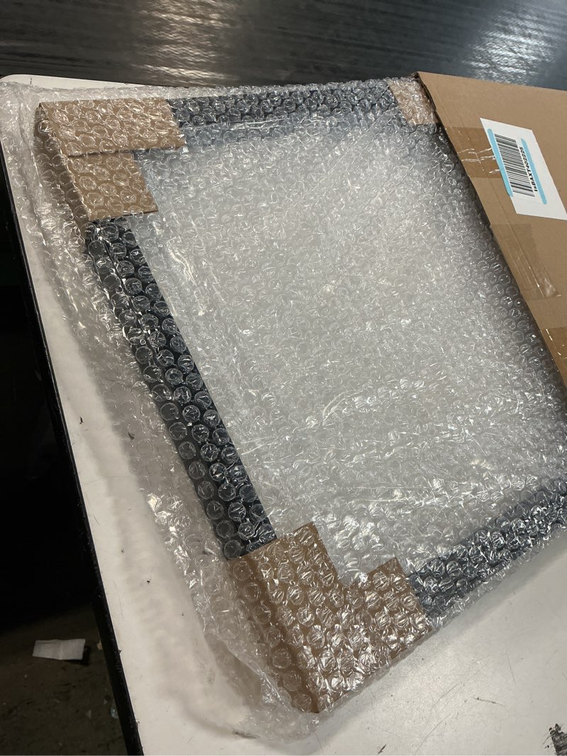 Condition photo showing Good Condition for 1 pack t shirt display frame, 15'' x 15'' black imitation wood t shirt frame with 98% uv protection acrylic, 1" depth of usable space shadow box, display case for shirts, jerseys, memorabilia 1 15'' x 15''