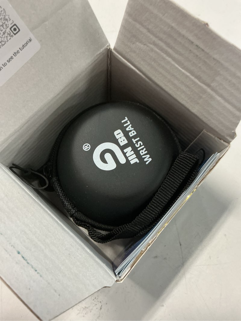 Condition photo showing Good Condition for Wrist Trainer Ball Auto-Start Gyroscopic Forearm Exerciser Gyro Ball for Strengthen Arms, Fingers, Grip and Muscles Black Without Light