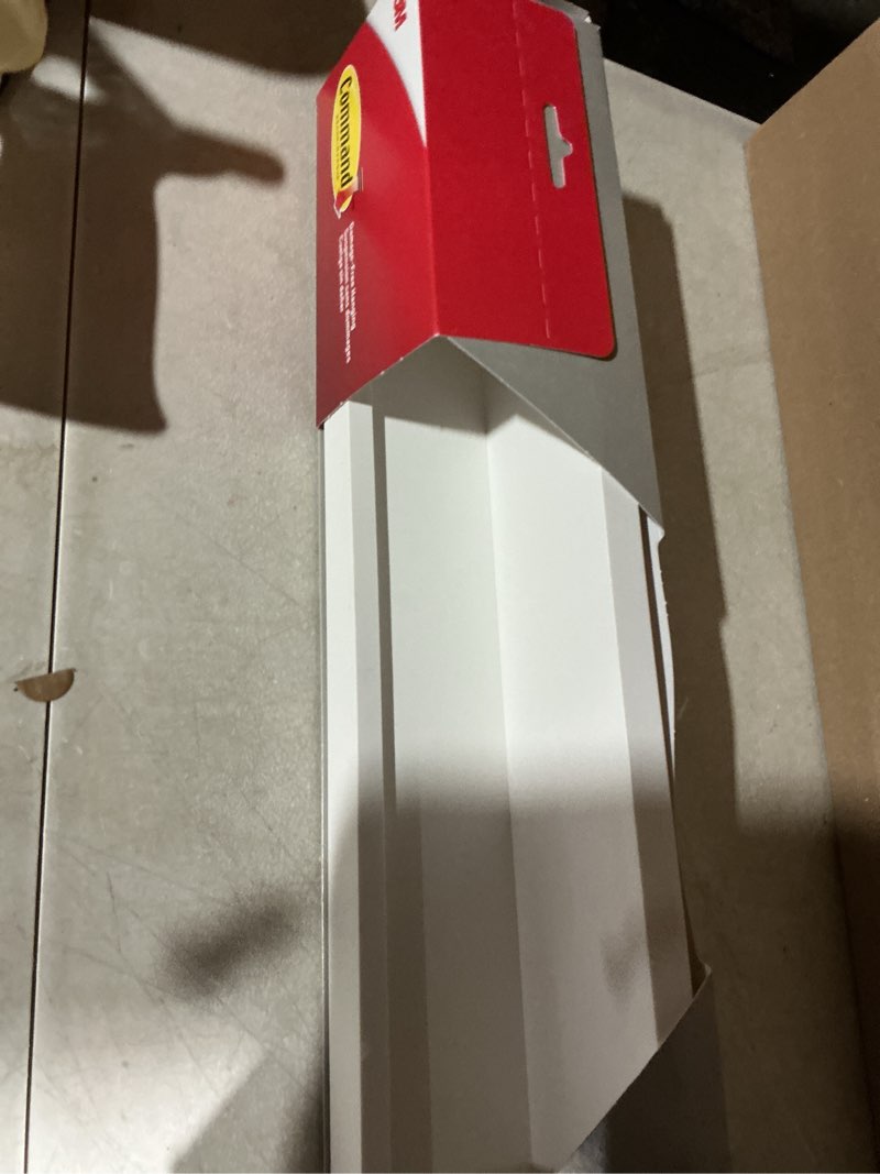 Condition photo showing Good Condition for Command Picture Ledge, 21" Damage Free Hanging Floating Shelf with Adhesive Strips, Quartz, No Tools Picture Hanger for Displaying Decorations and Photographs, 1 Ledge and 10 Strips