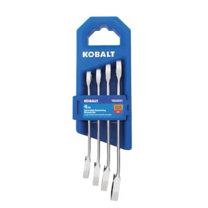 kobalt 4 -piece set standard (sae) ratchet wrench