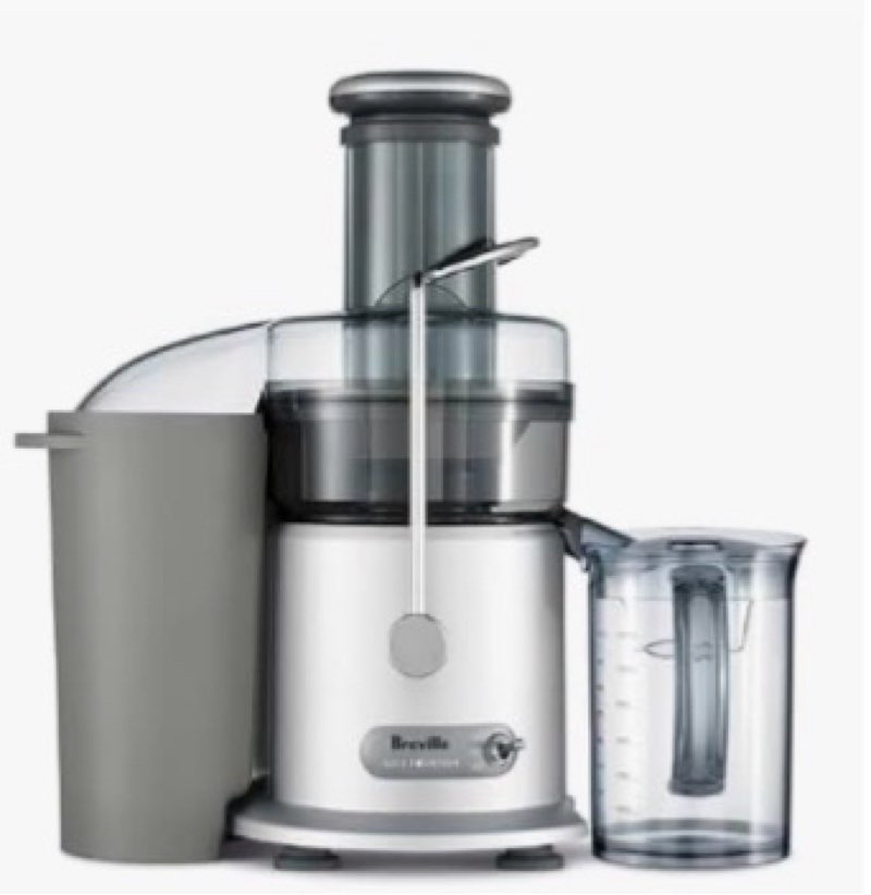 breville juice fountain plus je98xl, silver