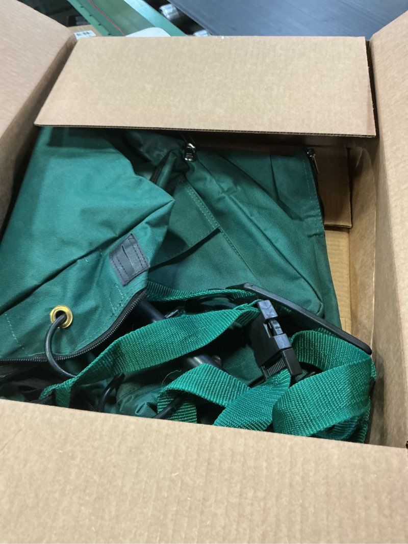 Condition photo showing Good Condition for tough1 halter/bridle bag with 3 hook rack hunter green