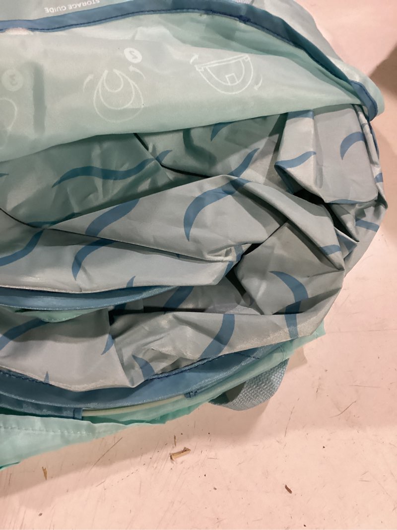 Condition photo showing Good Condition for baby beach tent, 2026 new pop-up upf 50+ sun protection with mosquito net shelter canopy portable outdoor shade summer essentials for babies toddlers - blue wave blue waves