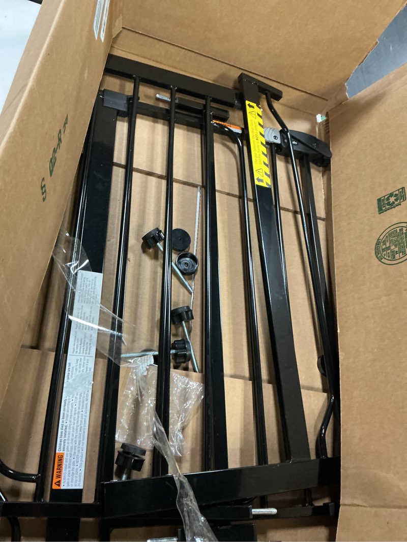 Condition photo showing As Is for REGALO EXTRA WIDE SAFETY GATE Black 29-49"W x 30"H