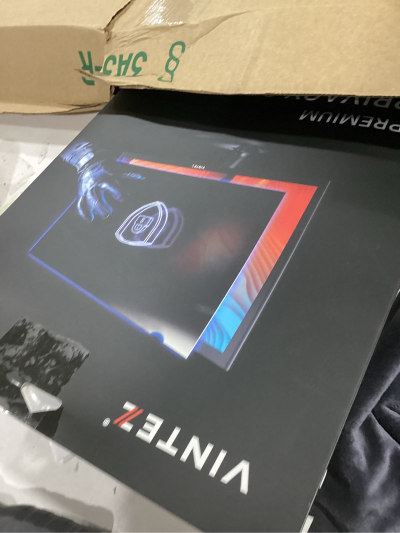 Condition photo showing As Is for VINTEZ 21.5 Inch 16:9 Privacy Screen for Computer Monitor and Laptop - Anti Glare Protector Film Blue Light Filter Eye Protection - Computer Screen Privacy Shield, [1 Pack] 1 pack 21.5" DIAGONAL (16:9)