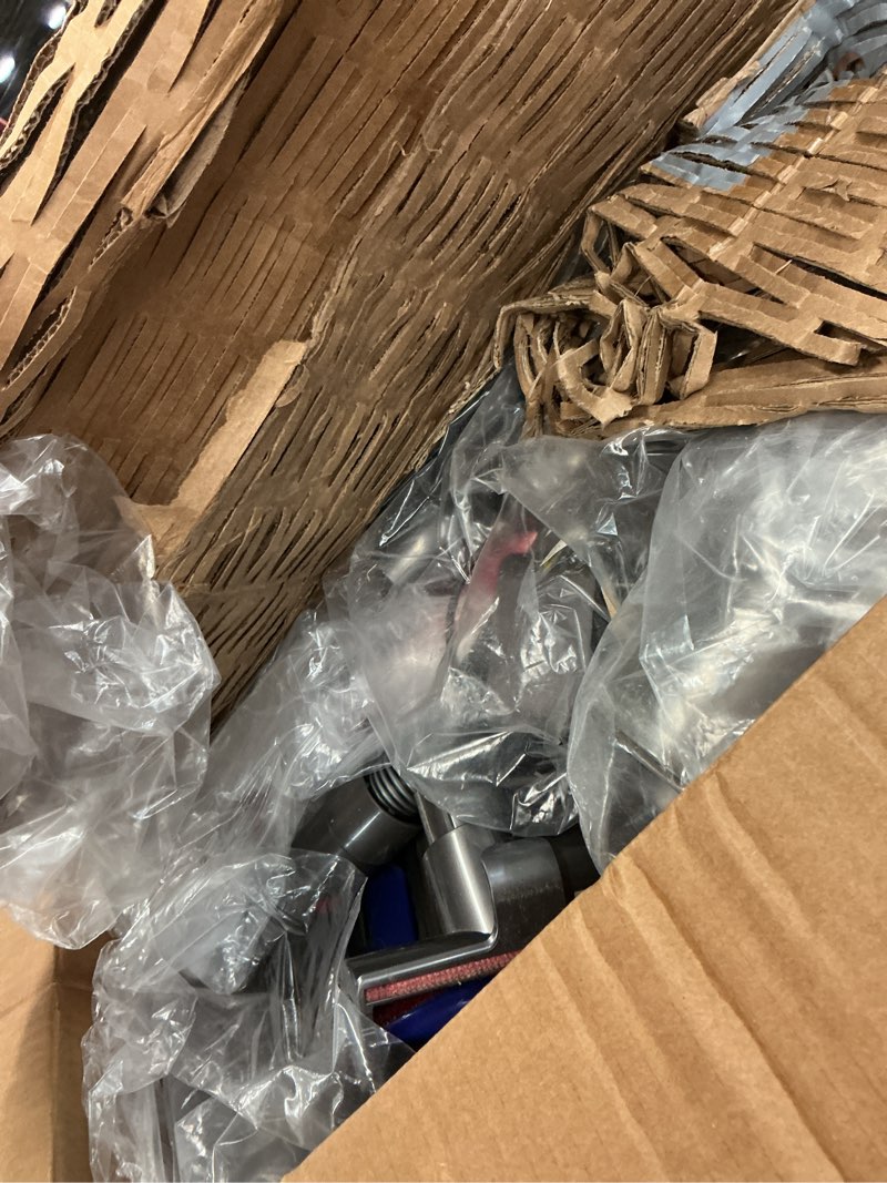 Condition photo showing As Is for Dyson V15 Detect Plus Cordless Vacuum, Illumination Reveals dust, 240AW, 3 Power Modes, Up to 60 Minutes,² Deep Cleans Hard Floors and Carpets, Detangles pet Hair, Converts to Handheld