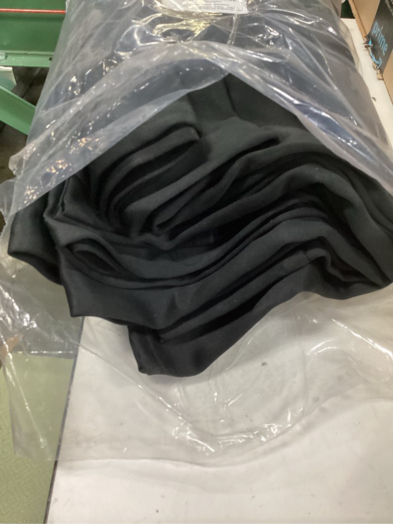 Condition photo showing Good Condition for NICETOWN Room Darkening Draperies Curtains Panels, 2 Panels Black W52 x L84 Black 52"W x 84"L (Pack of 2)