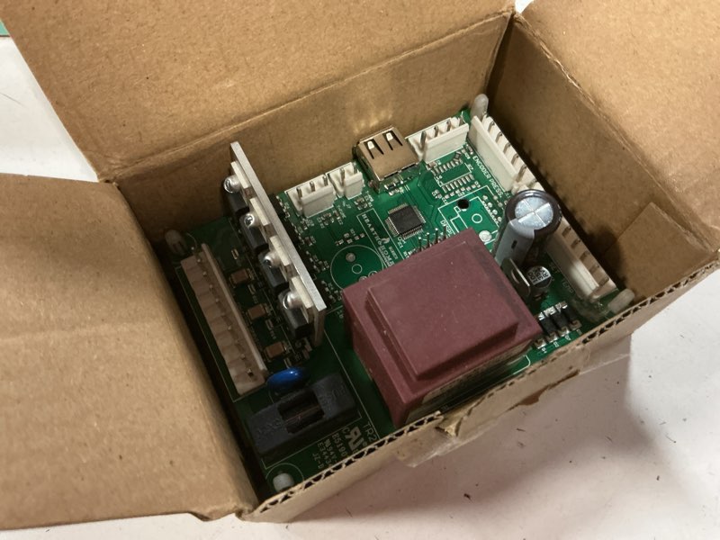 Condition photo showing Good Condition for circuit control board replacement for pelpro pp130, pleasant hearth ph50ps and ph50cabps pellet stove replace srv7077-050