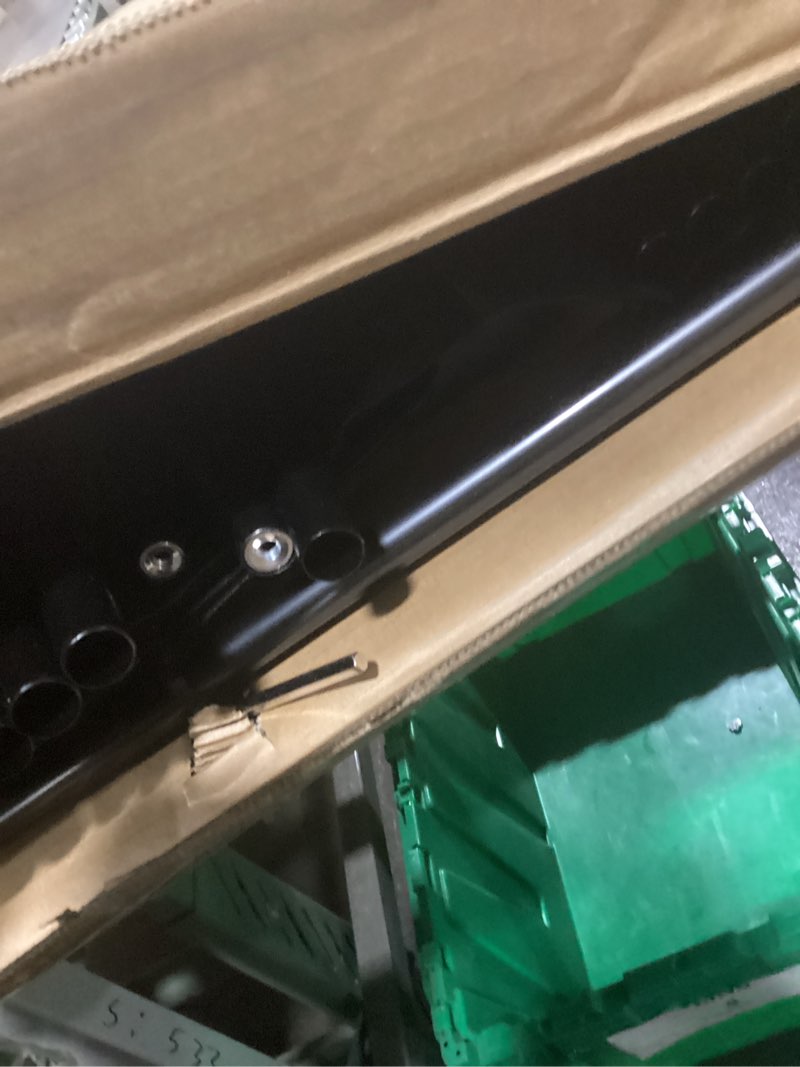 Condition photo showing Good Condition for Clothes Rack, Portable Closet, 54.3 Inch Large Capacity Wardrobe Closet, Clothes Storage Organizer with Shelves and 3 Hanging Rods, Easy to Assembly, Black PCT022B01 54.3"L x 16.9"W x 77.6"H