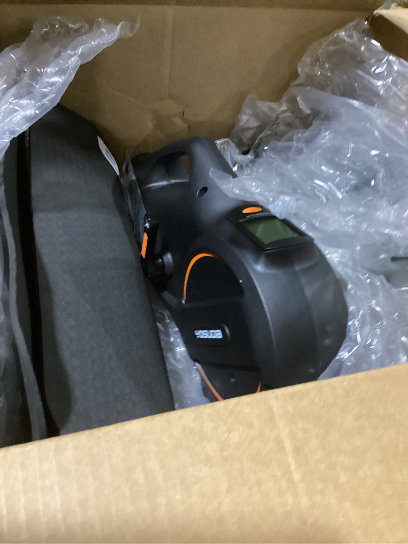 Condition photo showing As Is for yosuda recumbent exercise bike for adults seniors with quick adjust seat, 350lb capacity & 16-level resistance