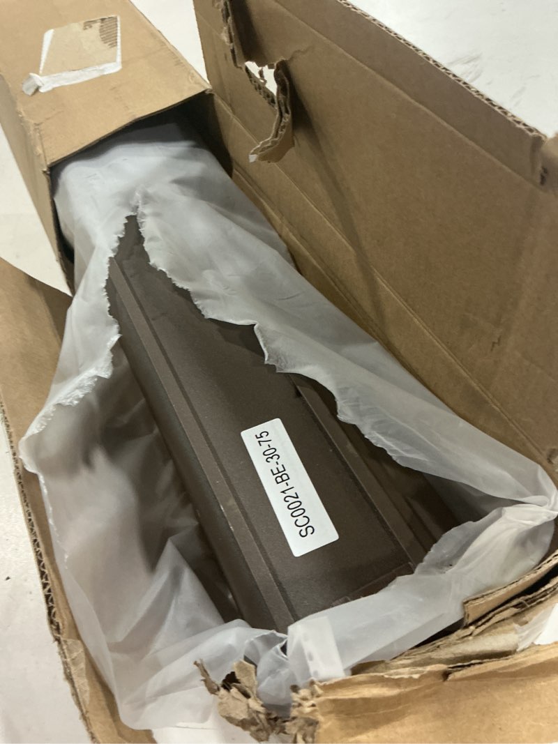 Condition photo showing Good Condition for AOSKY Cordless Zebra Blinds for Windows Pull Down Roller Window Shades Dual Layer Light Filtering Privacy for Day and Night, Free-Stop Door Shades for Home Easy to Install (30" W X 72" H, Beige) 30"W x 72"H Beige