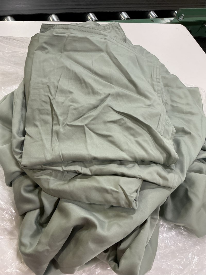 Condition photo showing Good Condition for organic brushed cotton duvet cover color: nightfall size: king
