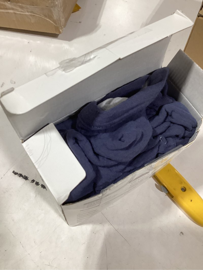 Condition photo showing Good Condition for lulumoon Baby Blanket for Newborns: Muslin Swaddle for Receiving Neutral - Crib Quilt for Travel Boy & Girls 30"x40"(Blue) S-blue 40''x30''