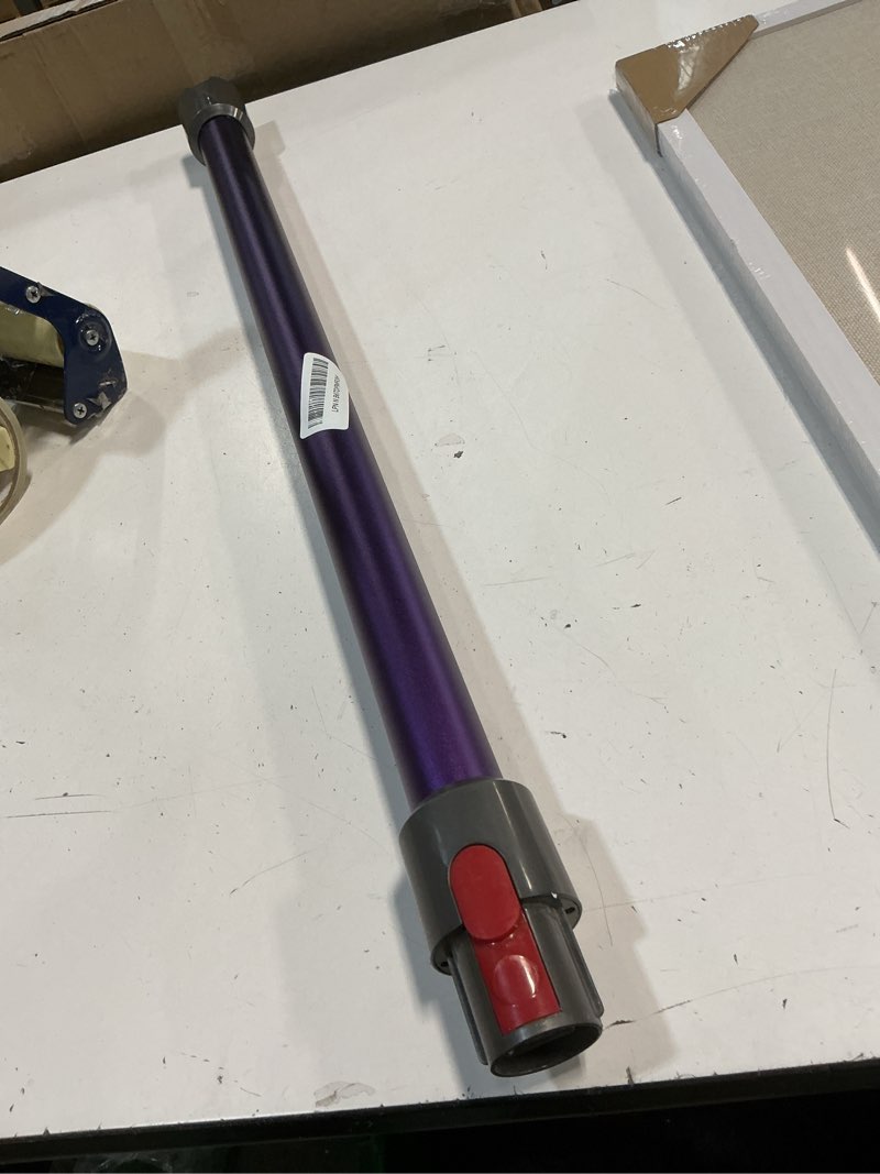 Condition photo showing Good Condition for gylbf quick release wand compatible for dyson v15 v11 v10 v8 v7 stick vacuum cleaners, vacuums attachment extension tube, 28.3 in (purple)