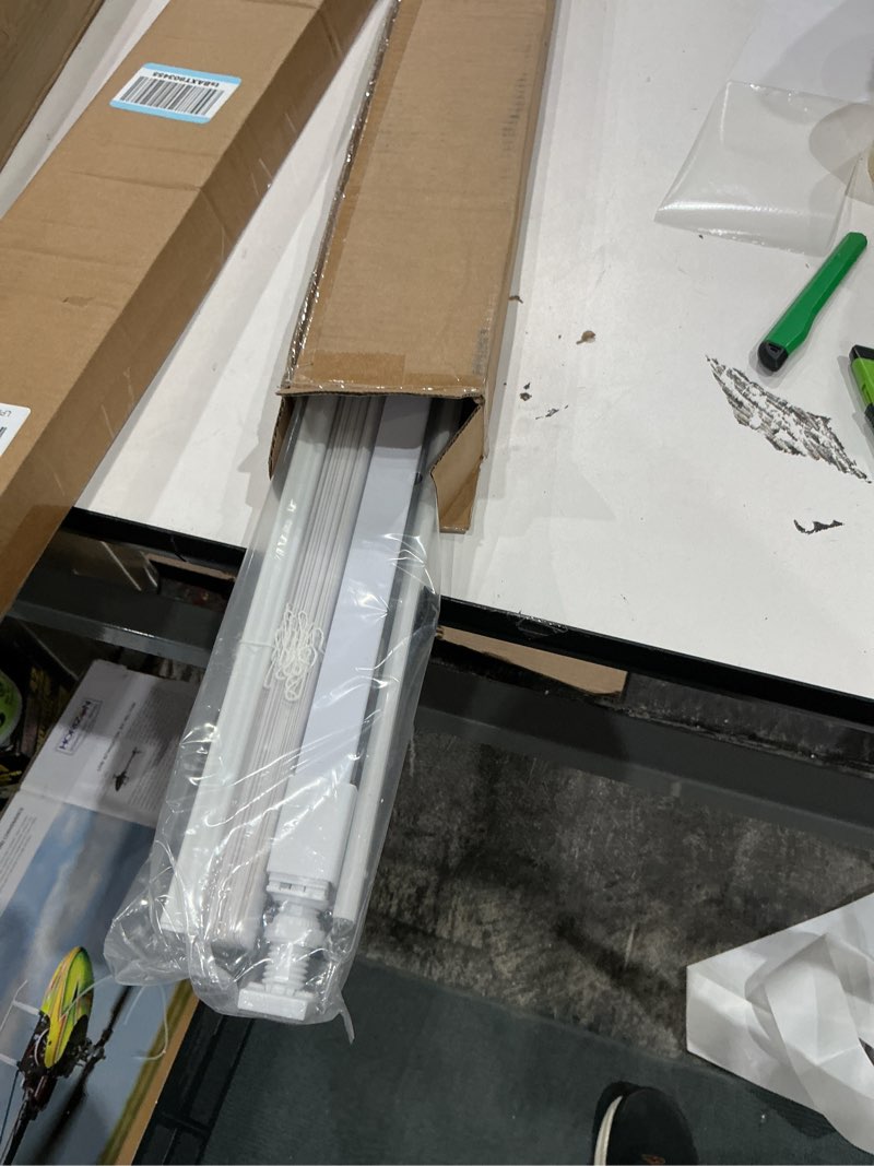 Condition photo showing Good Condition for lazblinds no tools no drill 1" vinyl mini blinds, cordless blinds for windows, light filtering horizontal window blinds & shades, 35" w x 36" h, white cordless-white 35" w × 36" h