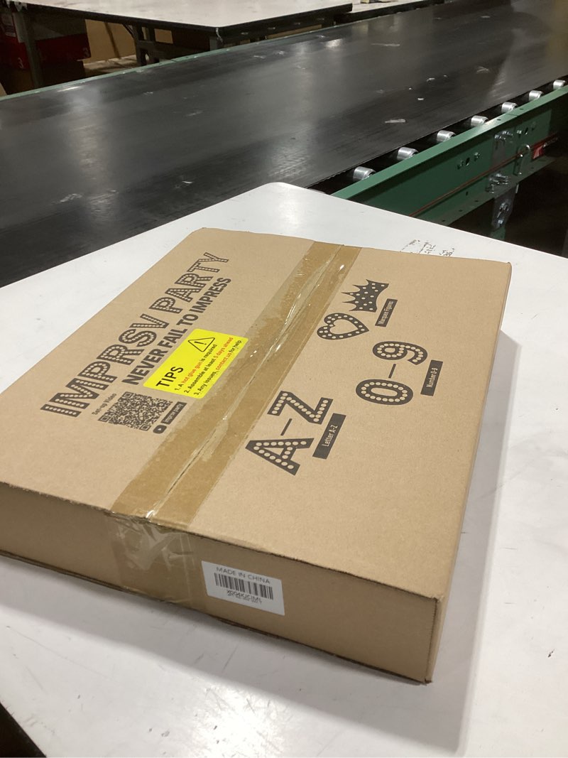 Condition photo showing New/Like New for Marquee Numbers 4 Feet Tall: Large Light Up Numbers for Party 1st 15th 16th Cardboard Foam Board Stand Sign Backdrop Anniversary Party Decor 1 White_Number 1