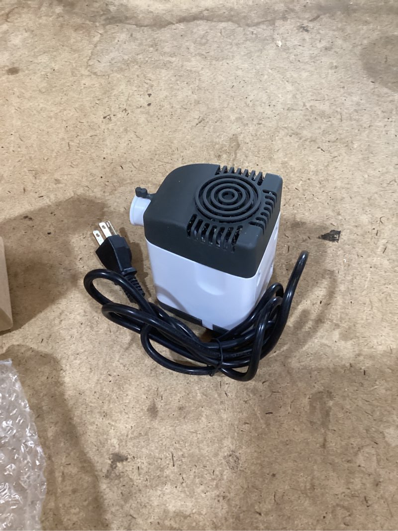 Condition photo showing As Is for knifel 800gph submersible water pump - fountain pumps with auto shut off, adjustable flow & ultra-quiet for fountains, ponds, aquariums, fish tank and more 800gph auto shut off