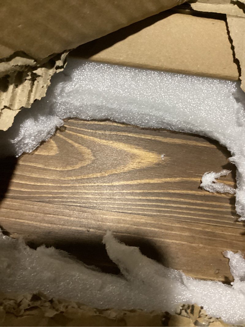 Condition photo showing Good Condition for g good gain fireplace mantel 66inch - solid wood mantel shelf handcrafted rustic | floating mantle shelves decor for wall, bedroom, tv, books, livingroom?natural? 66"x8"x5" natural