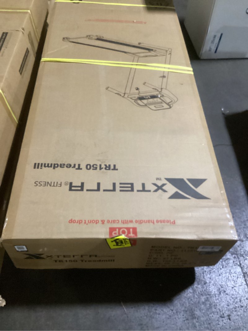 Condition photo showing Good Condition for Premium Folding Smart Treadmill, Compact Design, 250+ LB Weight Capacity, Powerful Motor, XTERRA+ Fitness App Included with Purchase TR150