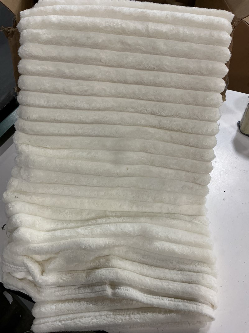 Condition photo showing Good Condition for dual non-slip couch cover for dogs waterproof, fuzzy soft pet couch covers for sofa 3 cushion, pet friendly soft dog bed covers sofa cover washable (white, 33" x 95" 1 pack) white 33" x 95" 1 pack