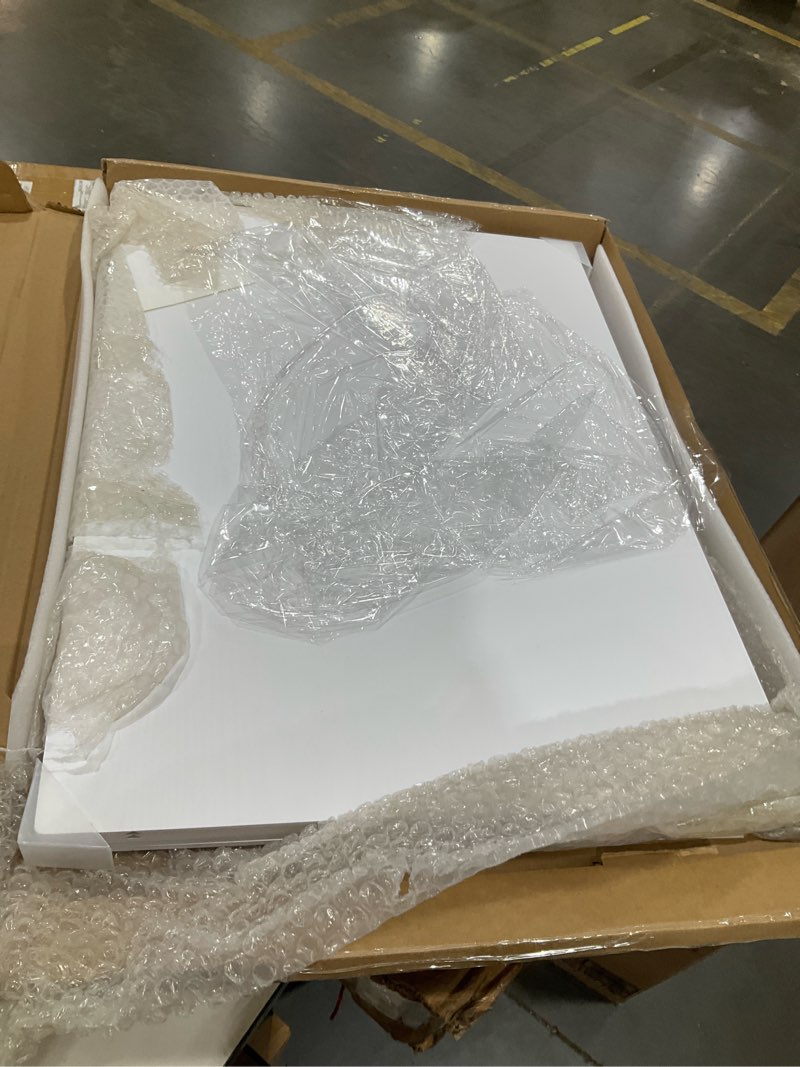 Condition photo showing Good Condition for wire rack covers, foamed pvc wire shelf covers for pantry removable closet cabinet bathroom kitchen shelving decoration(white,24x16 inch) white 24*16 in 5