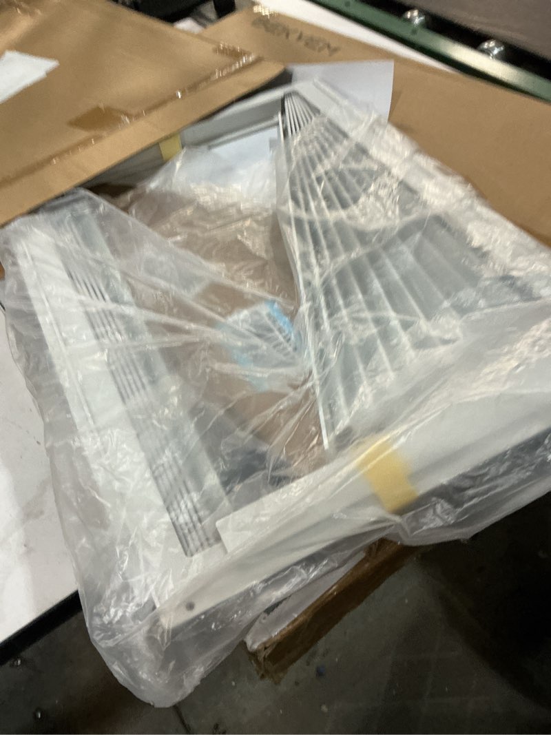 Condition photo showing Good Condition for lbg products window air conditioner side panel and frame set,ac accordion filler kit,fits most 12000btu window air conditioners,window ac side panels