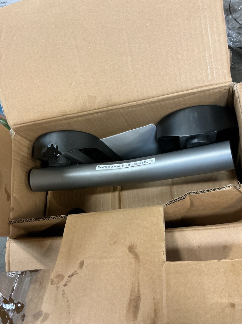 Condition photo showing As Is for athletic works twisting mini stepper step machine